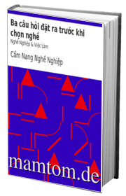 Ba Câu Hỏi Đặt Ra Trước Khi Chọn Nghề