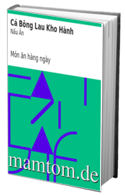 Cá Bông Lau Kho Hành